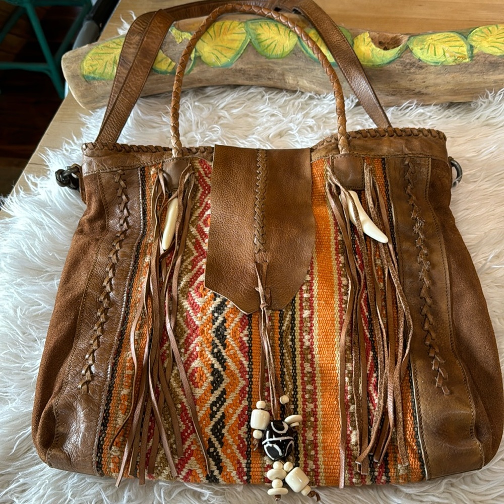 Free People buttery soft leather bag